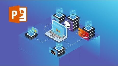 Part 5 Isometric IT Big Data slide in powerpoint. Powerpoint tricks.