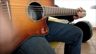 Video thumbnail of "Angeles de Dios Guitarra"