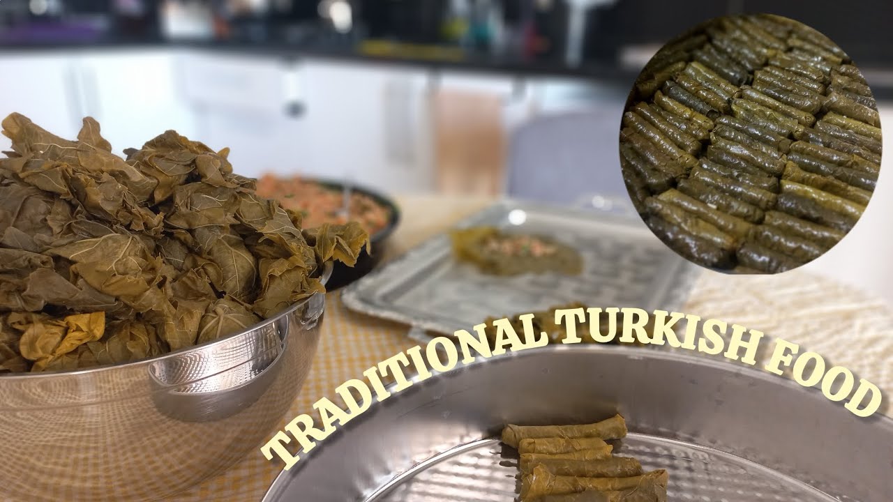 Traditional Turkish Cooking Day | Ashure & 40 Portions of Stuffed Grape Leaves #traditional #cooking
