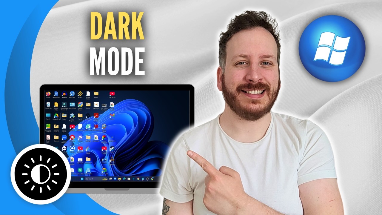 How To Enable And Disable Dark Mode On Windows 11 - YouTube
