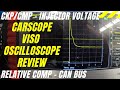 AutoDitex CarScope Viso Basic Review & Tests - CKP/CMP - Injector Voltage - Relative Comp - CAN BUS