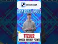 DreamCash Referral code “TTZLU2” Get 100000 Aidrop Points
