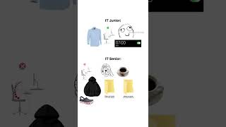 IT Junior vs IT Senior #itjob #work #World #shorts #IT #funny #viral #youtubeshorts #youtube #foryou