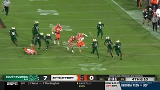 Syracuse botched field goal leads to USF TD