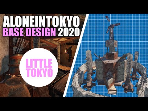 ALONEINTOKYO BASE DESIGN 2020 | (Little Tokyo) Base Build Tutorial