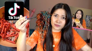 Ramenqueen tests absurd Tiktok ramen recipes (different)