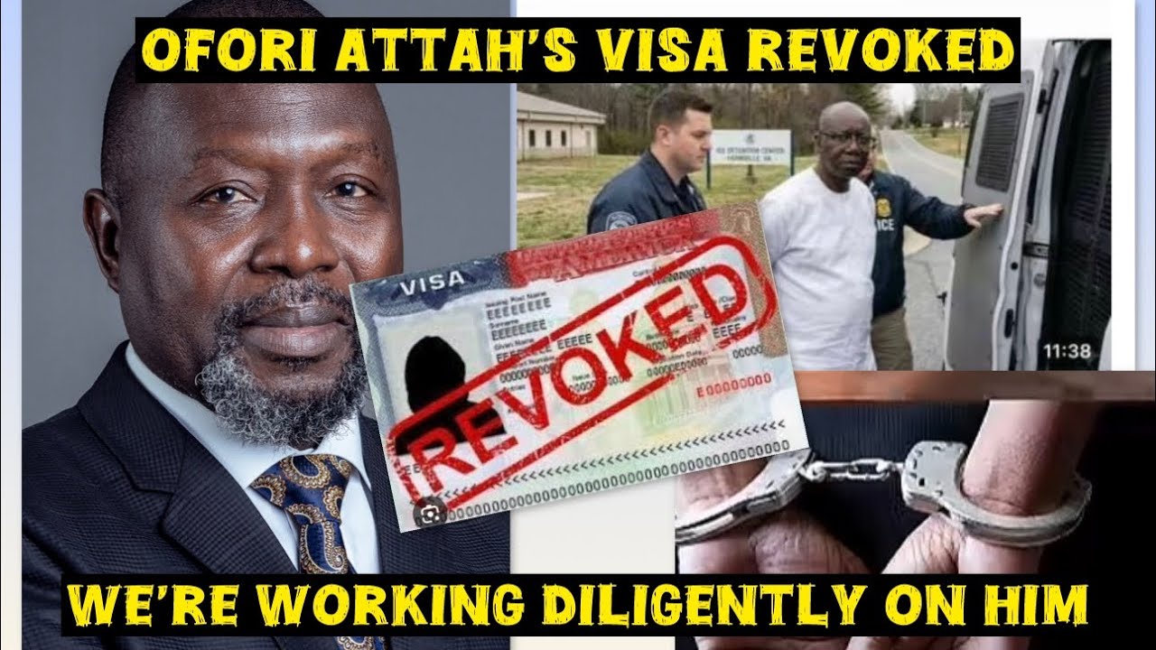 Виза Офори Аттаха аннулирована, мы прилагаем все усилия для ее решения — Генеральный прокурор