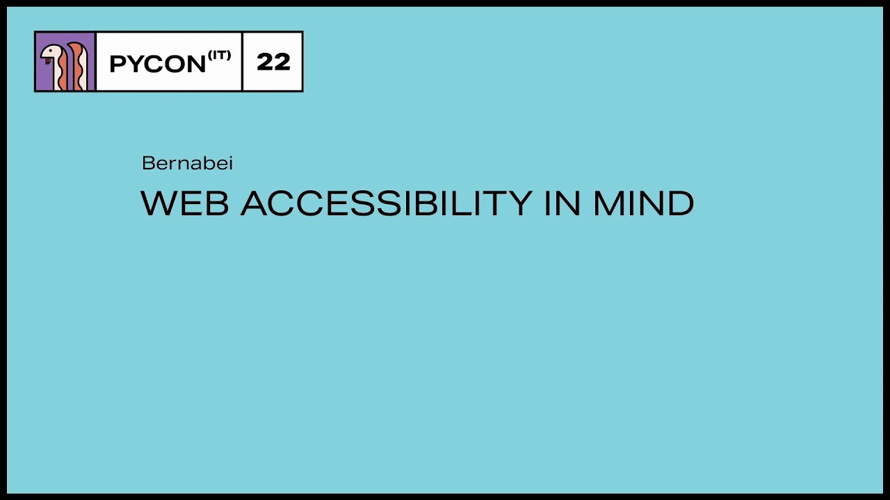 Image from Web Accessibility in mind