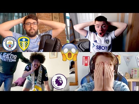 GOAL REACTIONS!😱 10-men Leeds BEAT Man City in 91st minute at the Etihad!🔥 | Premier League 20/21