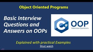 Celebrity OOPS Interview Questions and Answers | Object Oriented Programming Interview Questions C# | Basic Wealth