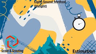 Light-Sound Measuring Height (Estimation)|| Season - 1 Episode - 12|| Scout and Scouting