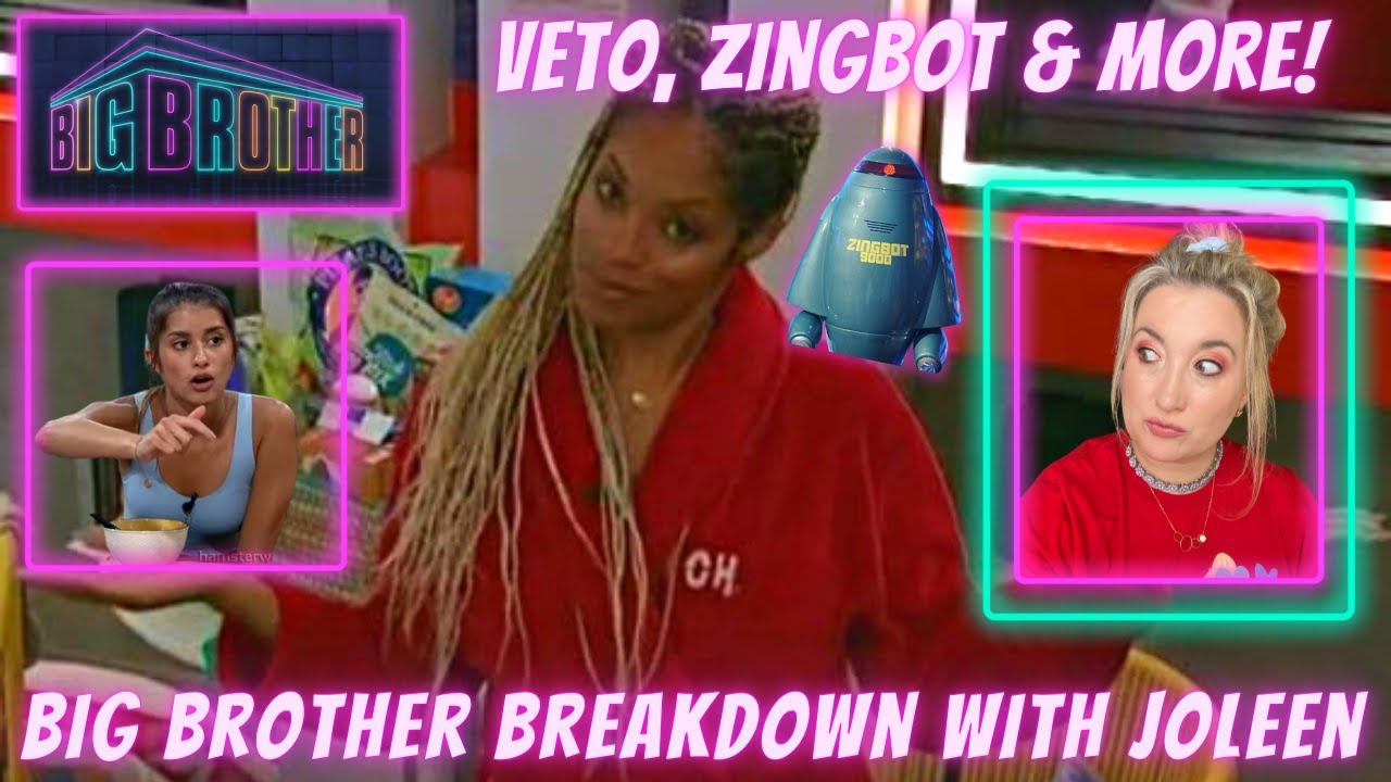 Big Brother 23 Veto Results, Zingbot & Cracks in The Cookout | BB23 Spoilers & Updates | 