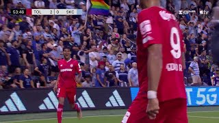 Gol de Robert Morales | Toluca 3-0 Sporting KC | Copa de las Ligas