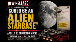 New Release: Apollo 16 Scientists Discuss Lunar Flashes, Deep Anomalies And An "Alien Starbase"