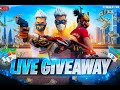 FREE FIRE LIVE COUSTOM ROOM (GIVEAWAY) ASNLIVE #freefirelive #fflive