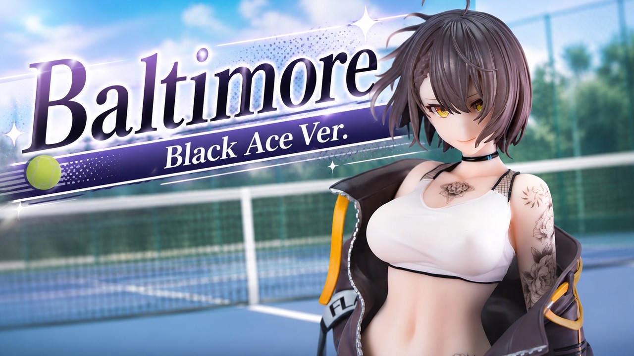 美少女フィギュア】Hanabee「アズールレーン ボルチモア ブラック