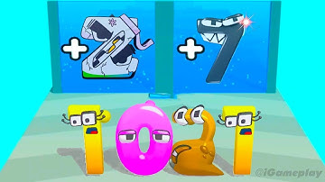 ALPHABET RUN BATTLES MERGE NUMBER RUN#alphabet #number #games #android