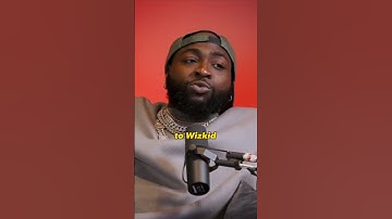 Davido drops BOMBSHELL About Wizkid!