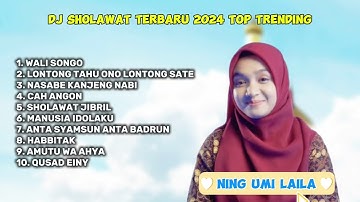 DJ SHOLAWAT TERBARU 2024 FULL BASS X SHOLAWAT NING UMI LAILA WALI SONGO FULL ALBUM