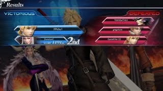 DISSIDIA FINAL FANTASY NT 3 in a row omnislash
