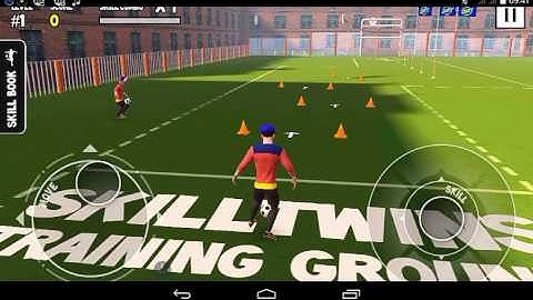 Skilltwins football game level 1-5