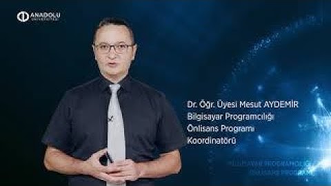 BİLGİSAYAR PROGRAMCILIĞI ÖNLİSANS PROGRAMI TANITIMI