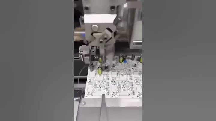 Extremely fast and accurate placement of parts on PCB #technology #military #aviation #trending