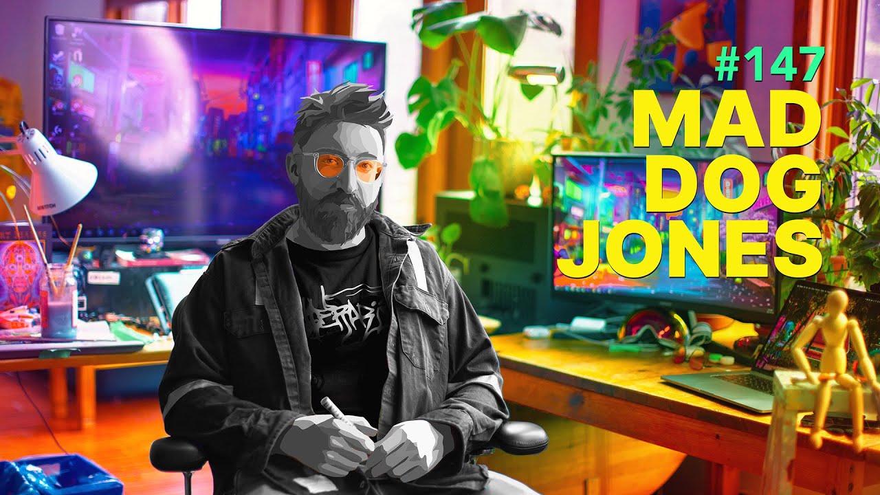 Artistic Provenance and Art Medium Journey /w Mad Dog Jones - Art