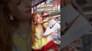 Tilki Tavşan 🦊🐰💕 #customshoes #ayakkabıboyama #boyama #nikeshoes #zootopia