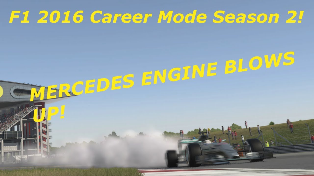 F1 2016 Season 2 Career Mode Round 3: HAMILTON'S ENGINE BLOWS UP!