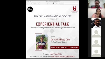 Journey of an Engineer towards becoming a Mathematician | Dr. Atul Dixit