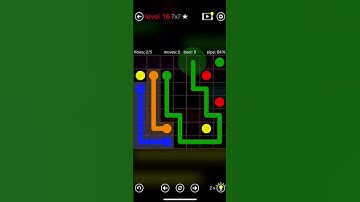 Flow Free - Manias - 7x7 Mania - Level 16