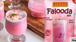 ഫലൂദ മിക്സ് ഉപയോഗിച്ച് കിടിലൻ ഫലൂദ | Falooda Mix Packet Recipe in Malayalam | Falooda mix recipe