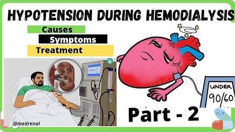 Hypotension during dialysis||hypotension complication during Hemodialysis||@MEDRENAL