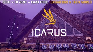 Icarus Solo Open World Stream Hard Mode: Operation - Tashy's Cat!