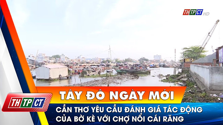 Đánh giá tác động cho khu vực chợ năm 2024