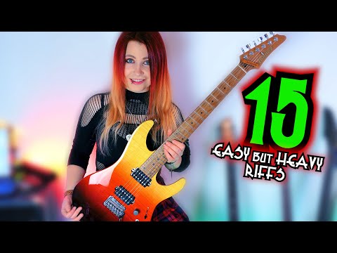 Download 15 Easy But Heavy Metal Riffs - for Beginners & Intermediate Guitar Players