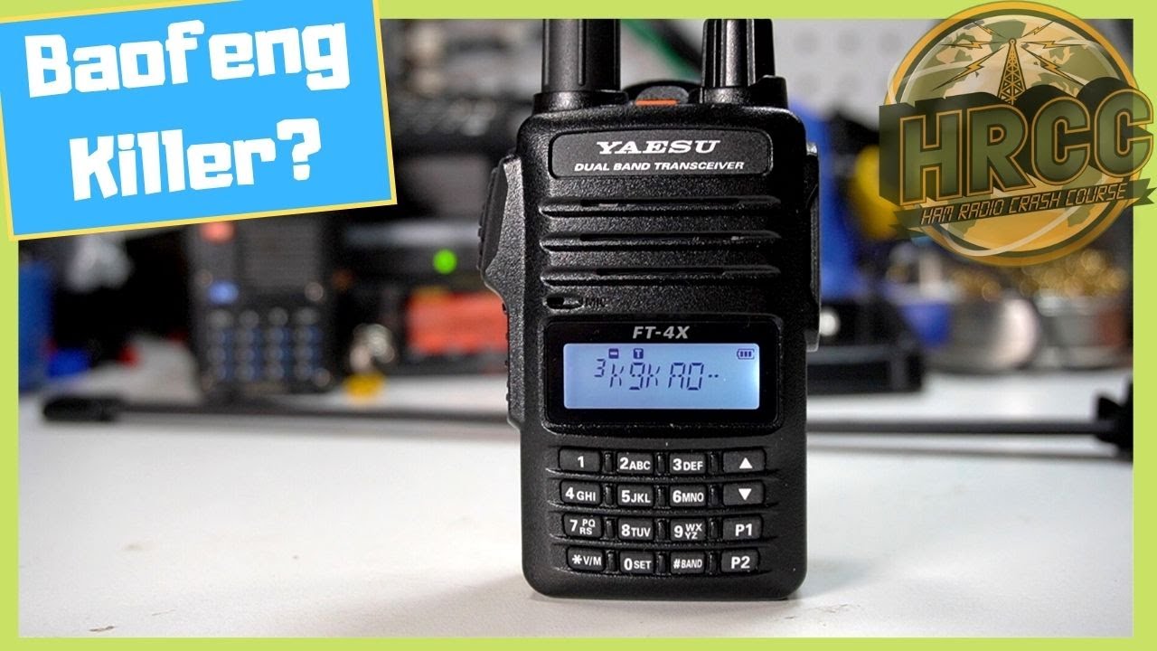 Yaesu FT-4X Review - A Baofeng Killer? - YouTube
