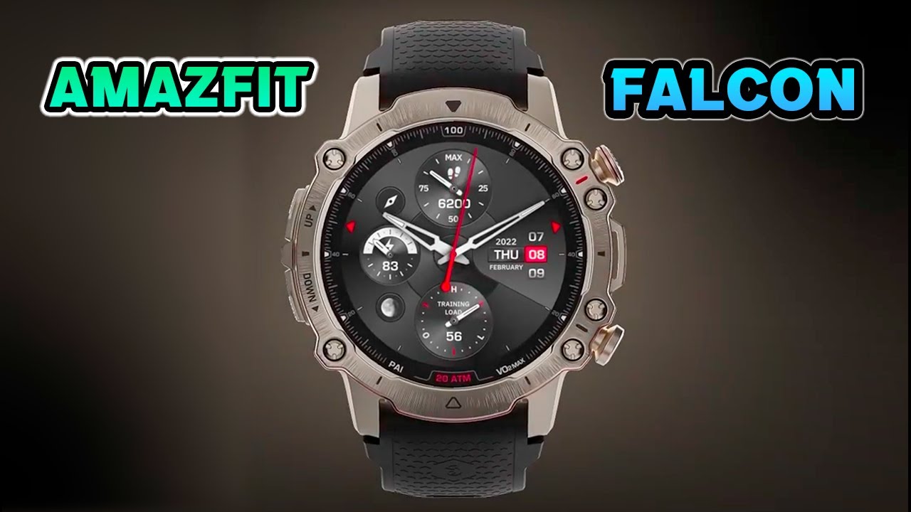 Amazfit Falcon | Filtrado DISEÑO y características - YouTube