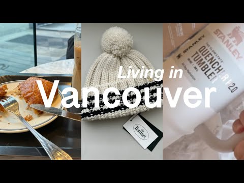 [Vlog] 캐나다 밴쿠버 일상 브이로그 | 스탠리 텀블러 |이탈리아마켓 | 아크테릭스 | 더바넷 | dine out vancouver | 마늘빵과 팀홀튼 칠리수프
