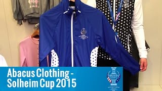 Abacus Team Clothing | Solheim Cup 2015