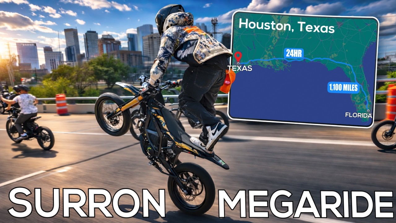 I Drove 24 Hours For the Surron Megaride