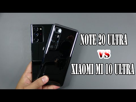 Samsung Note20 Ultra vs Xiaomi MI 10 Ultra | SpeedTest and Camera comparison