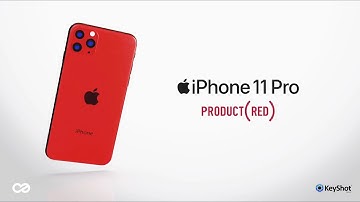 KeyShot 9 Animation: iPhone 11 Pro - PRODUCT (RED)