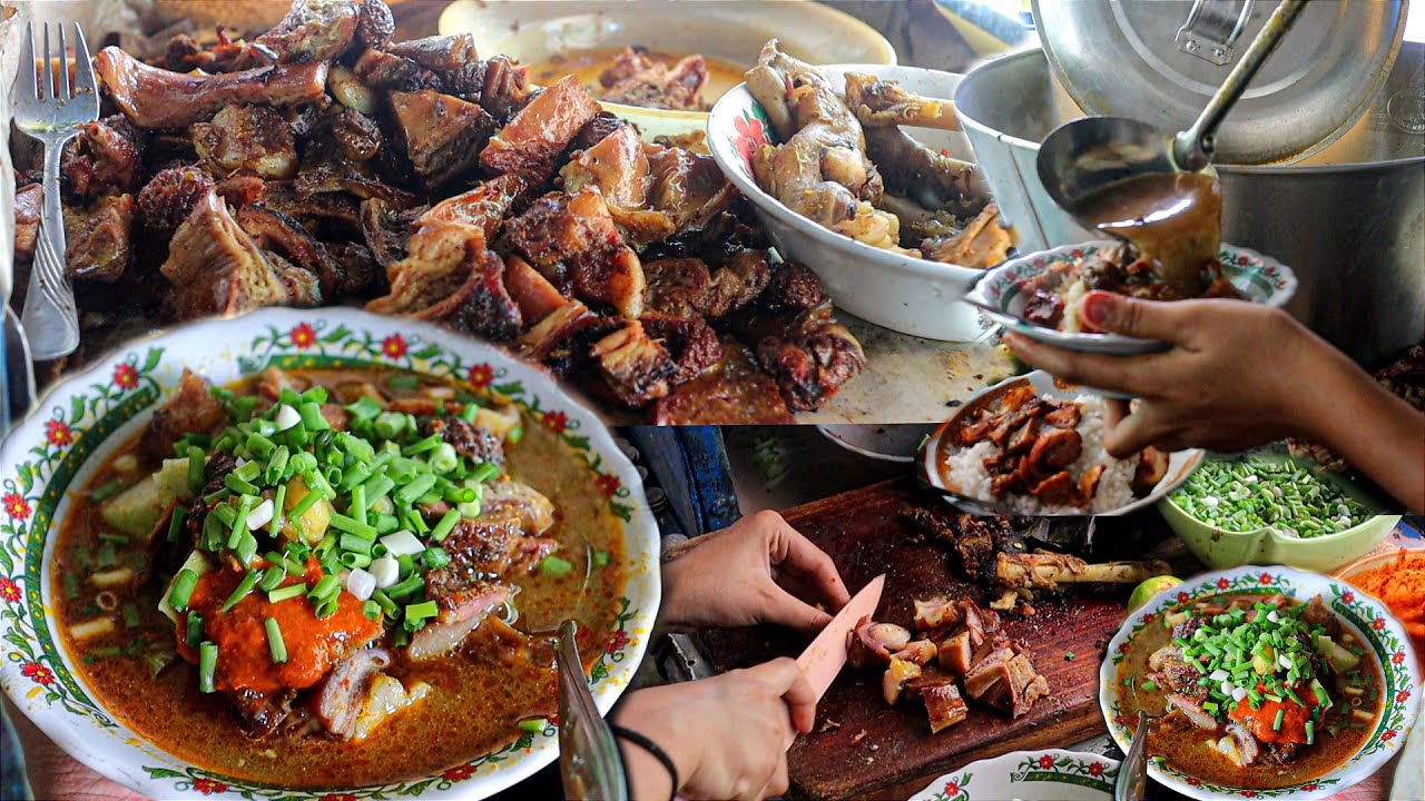 LANGGANAN BU MENTERI RISMA!! KARE KAMBING CAK NGADEK SURABAYA