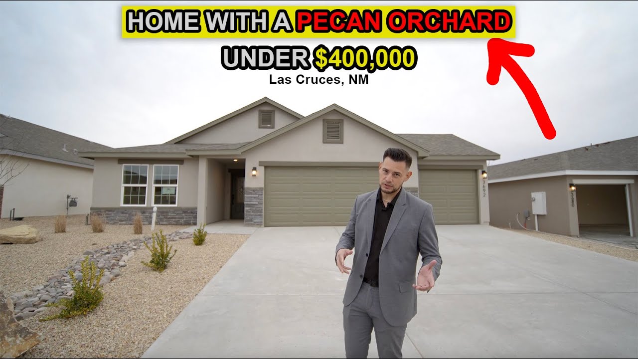 HOME WITH A PECAN ORCHARD IN LAS CRUCES NM UNDER 400K 4 BEDS 3