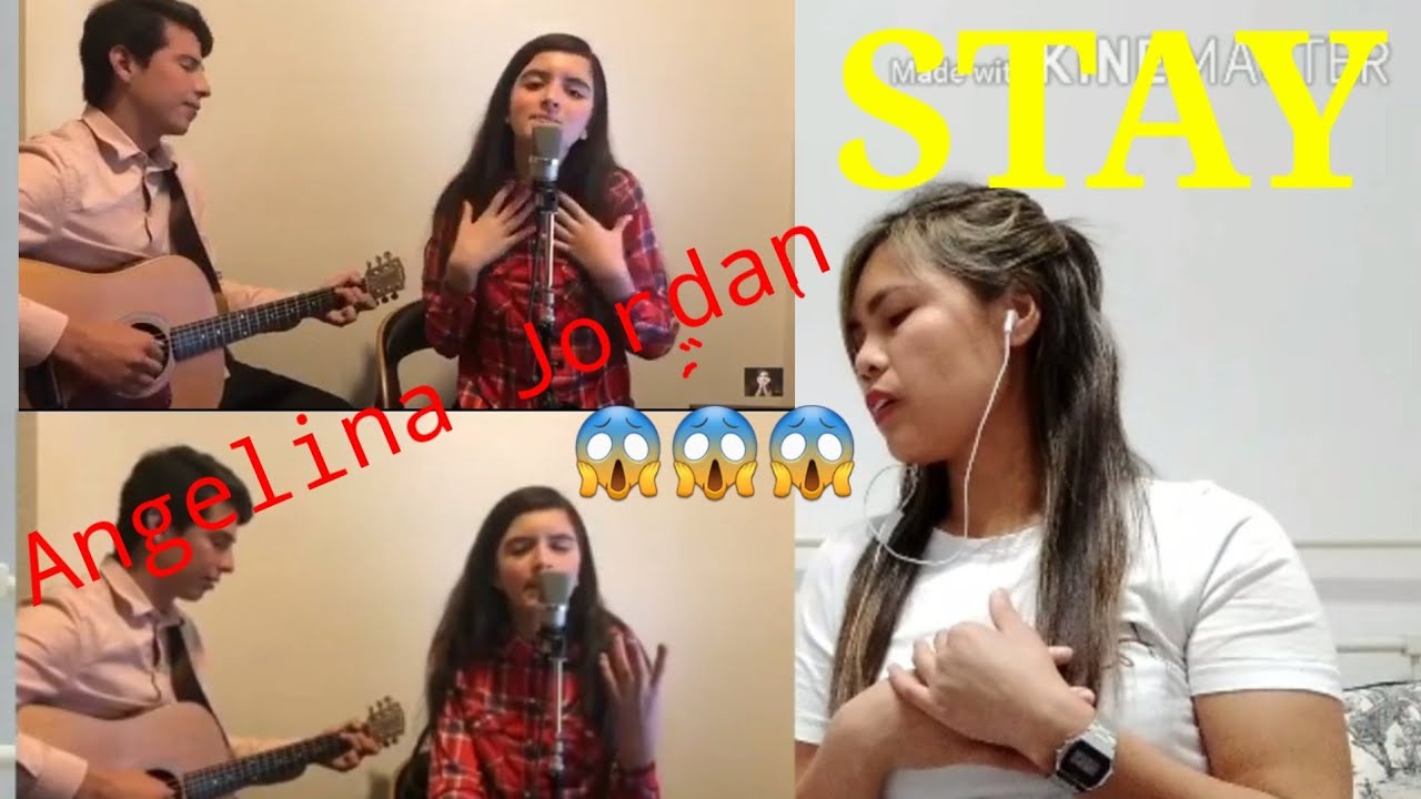 STAY(Angelina Jordan) My reaction😱👏)  YouTube