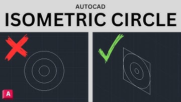 How to Draw and ISOMETRIC CIRCLE