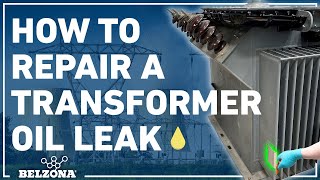How To Stop And Repair A Transformer Oil Leak with Belzona