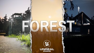 Forest - Speed Level Design - Indie Game Environment (UE5)